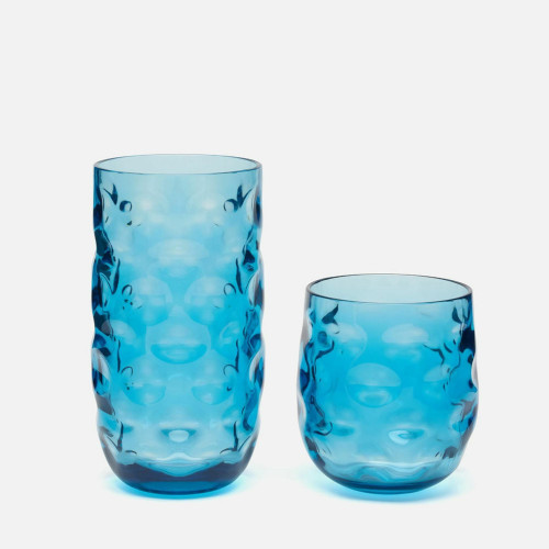 Halsey Blue Acrylic Drinkware